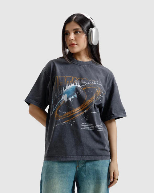 Washed Faded Cosmos Tshirt