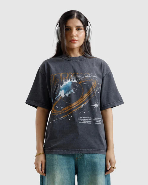 Washed Faded Cosmos Tshirt